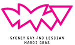 Sydney gay and lesbian mardi gras logo